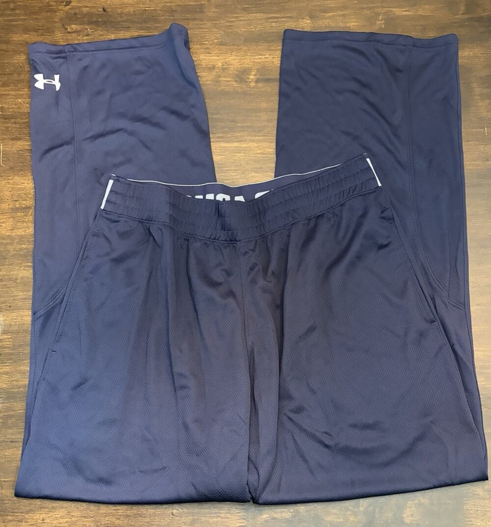 Under Armour ColdGear Athletic Pants Men's Navy New with Tags L Large NWT New